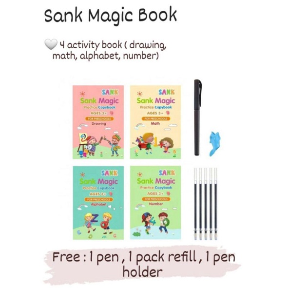 

Sank Book Pre Writing Book Sank Magic Book Buku Menulis