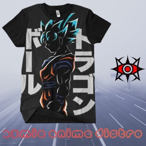 kaos 3D Fullprint Anime Dragon Ball Songoku