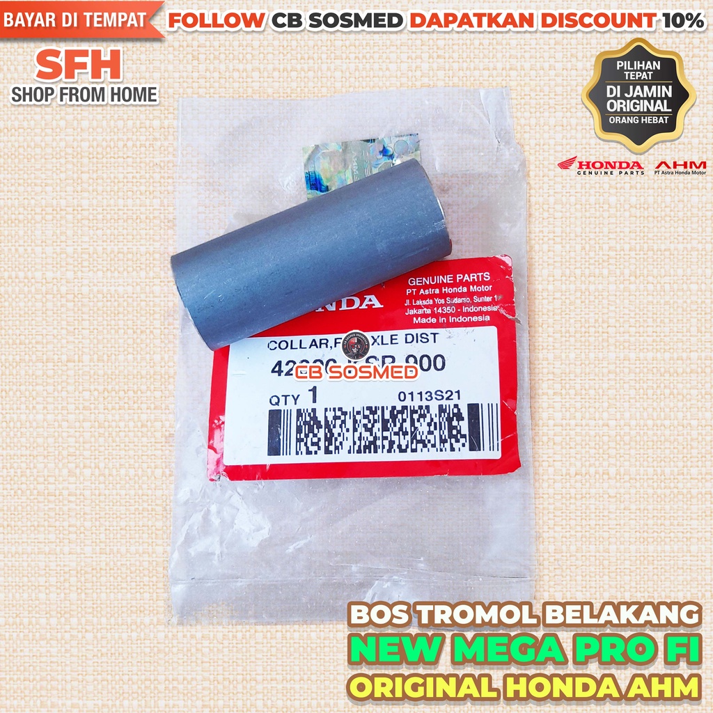 Bos Tromol Belakang New Megapro Monoshock Bushing Tromol Belakang MP Mono Original Honda AHM Asli Or