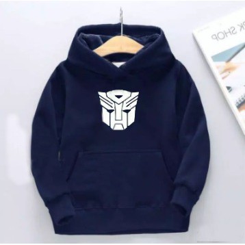 TokoMilkan - Sweater Hoodie Anak Laki Laki TFO &amp; SWARS Umur 5-11 Tahun Bahan Fleece