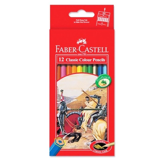 

Terlaris Pensil Warna Faber Castell Classic 12 Warna Bergaransi