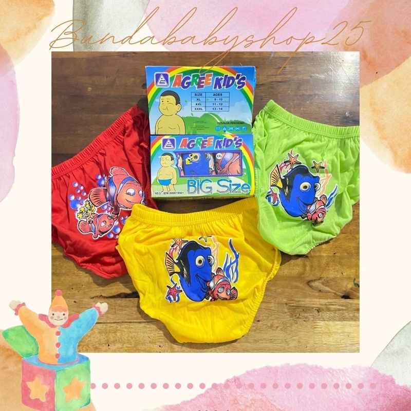[Makassar] Celana Dalam anak XXL  #BUNDABABYSHOP