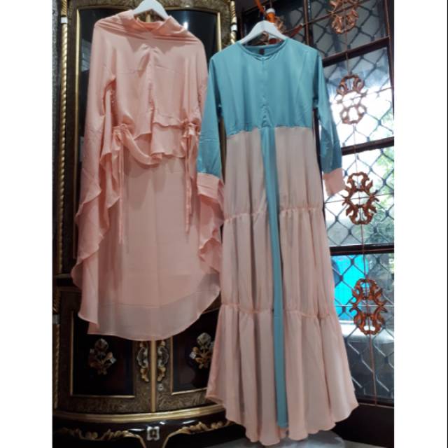 Gamis Set Khimar Maxmara