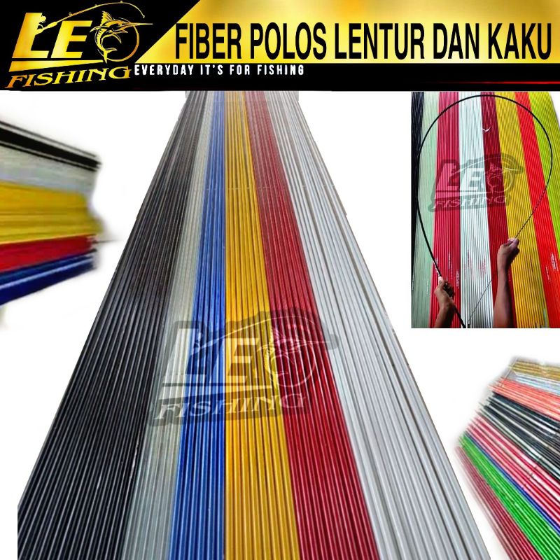 BLESS 120CM BLANK FIBER SOLID KAKU CUSTOM JORAN PANCING HIGH QUALITY PRODUK