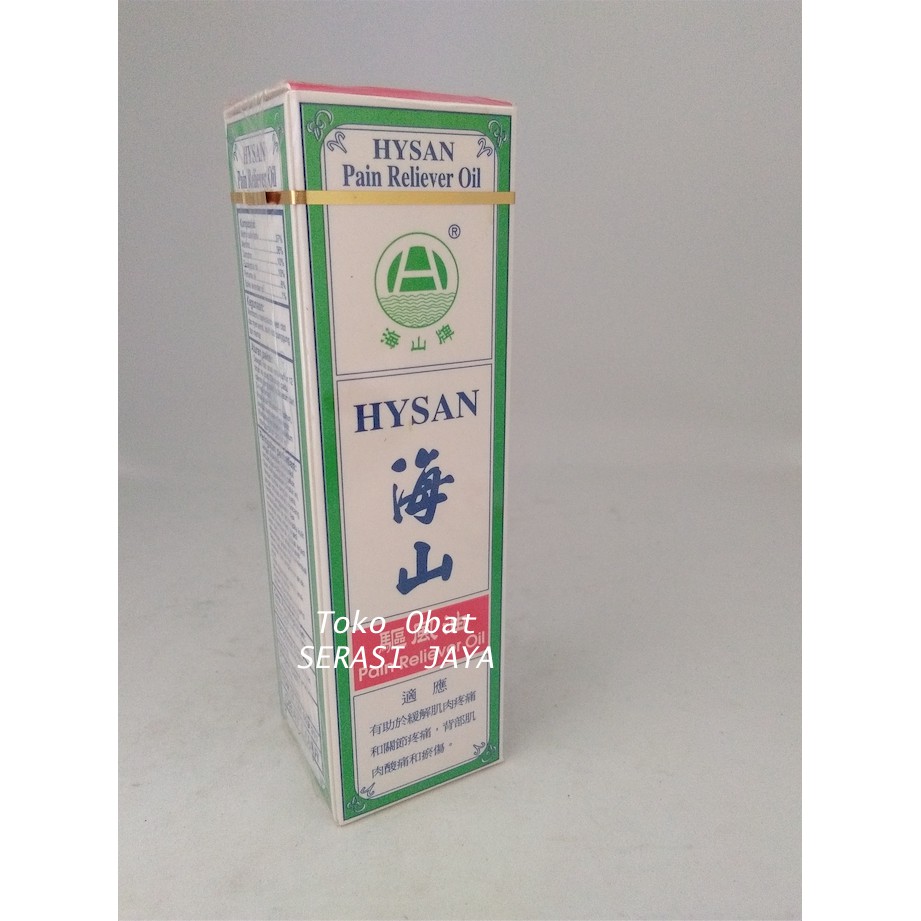 Hysan Pain Reliever Oil 40 ml Obat Gosok