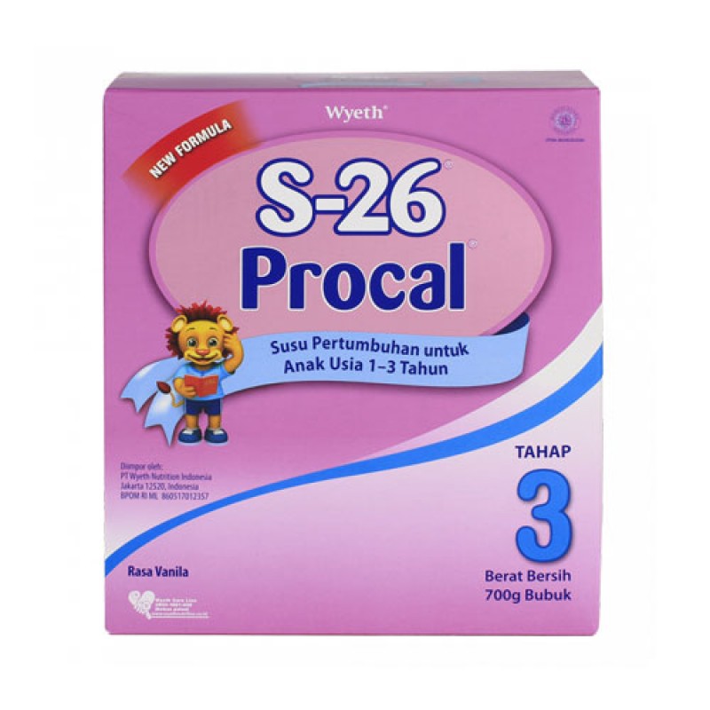 Susu s26 procal reg 700gr van (1 sd 3th)