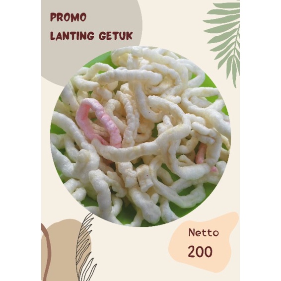 

Lanting getuk 200 gram