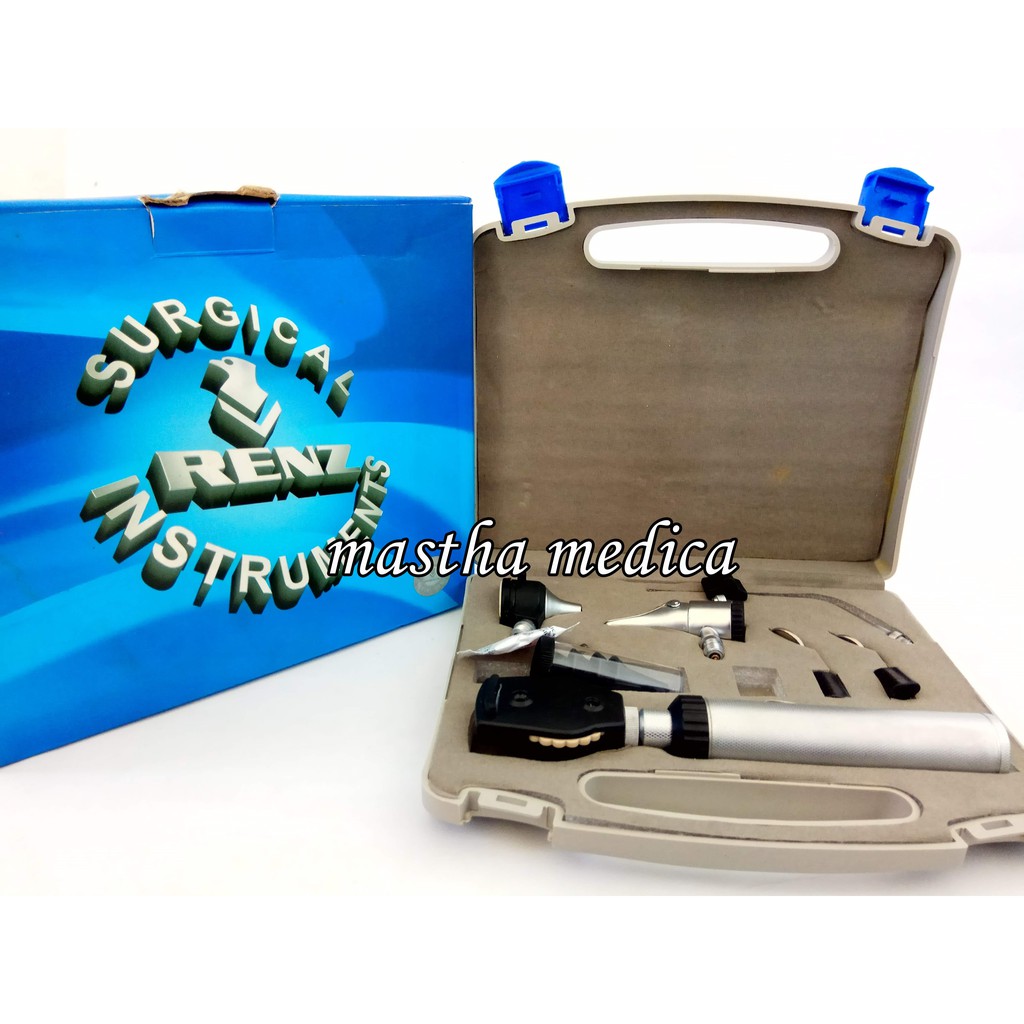 Diagnostic Diagnostik Set THT (Otoskop+ Oftalmoskop) Renz Germany