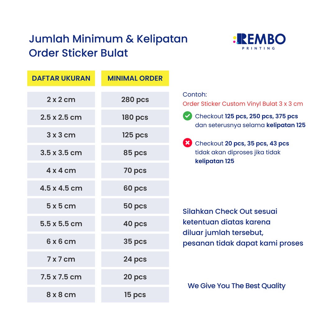 CETAK STIKER LABEL BULAT *ANTI AIR* STICKER MAKANAN KEMASAN PRODUK BOTOL MINUMAN CUSTOM (Vinyl)