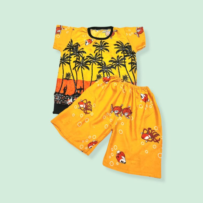 SETELAN BAJU ANAK/SETELAN BAJU PANTAI ANAK/SETELAN BAJU PANTAI