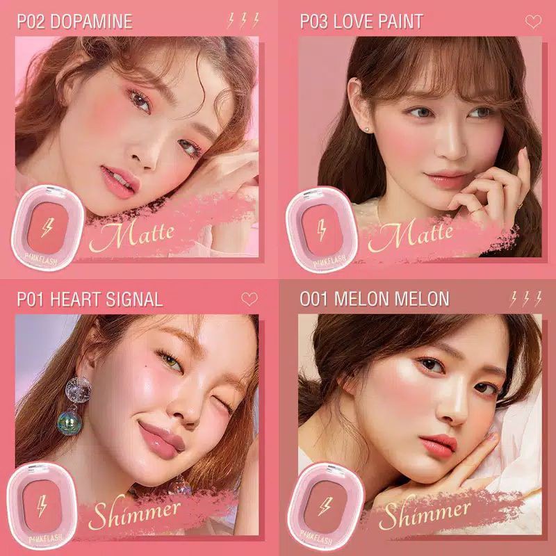 PINKFLASH PF-F01 BLUSHER / BLUSH ON ORIGINAL