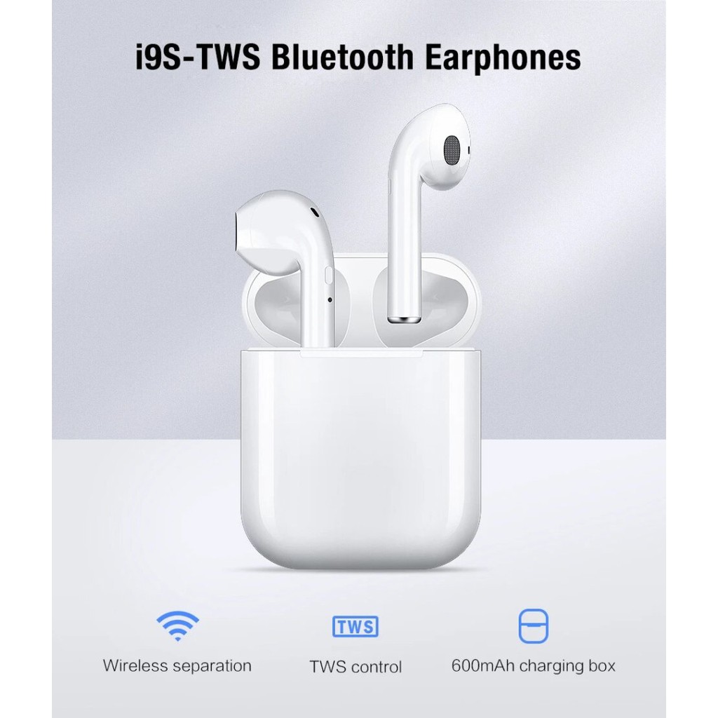 Headset - Earphone Bluetooth i9s-TWS Bluetooth V5.0