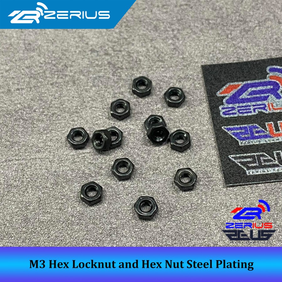 M3 Hex Locknut Nylon Insert Lock Nut, M3 Mur Hex Nut Mur M3