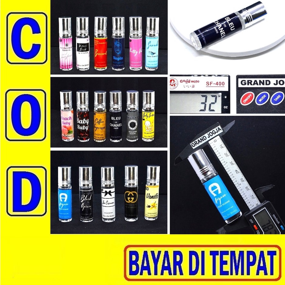 RAK3 A Parfum Thailand Roll On Minyak Wangi 32gr 8ml GRAND JOGJA