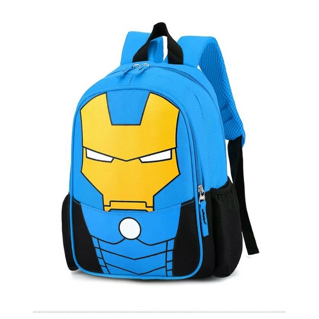 Rairaka.id / Ironman - Tas anak laki-laki Karakter kartun marvel tas anak sd tk Terbaru new terlaris