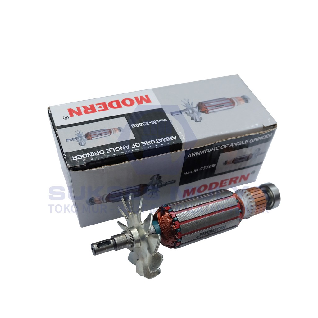 Armature Angker Mesin Gerinda Modern M-2350 Rotor Gerinda Modern