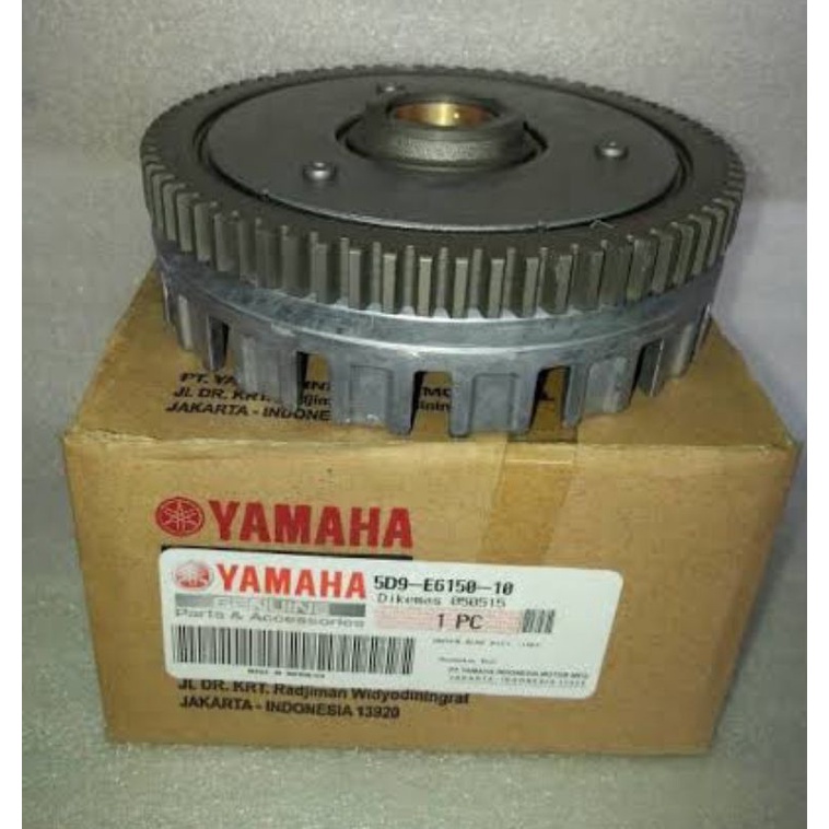GEAR GIGI RUMAH KOPLING SET ORIGINAL YAMAHA JUPITER ZX/ ROBOT / DRIVEN GEAR ASSY 5D9-E6150-10