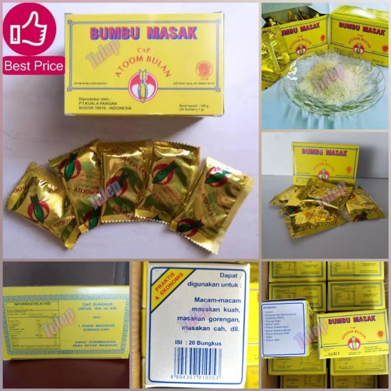 

atom Bulan sachet 7gr