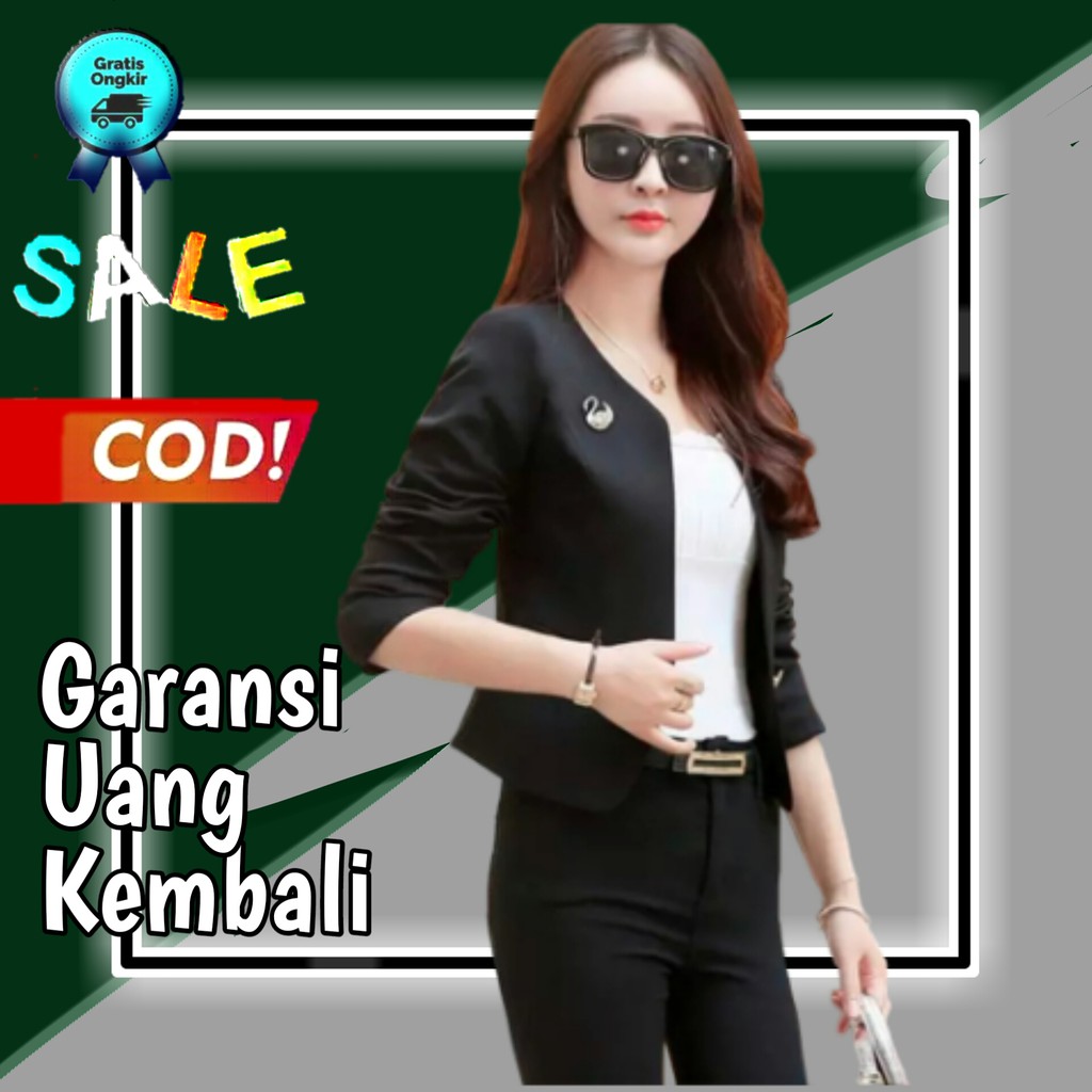 blazer korea wanita blazer wanita panjang blazer wanita kerja blazer wanita korea A21
