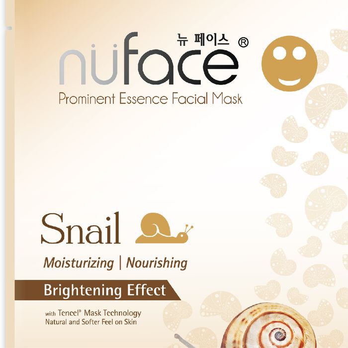 nuface facial mask prominent essence snail