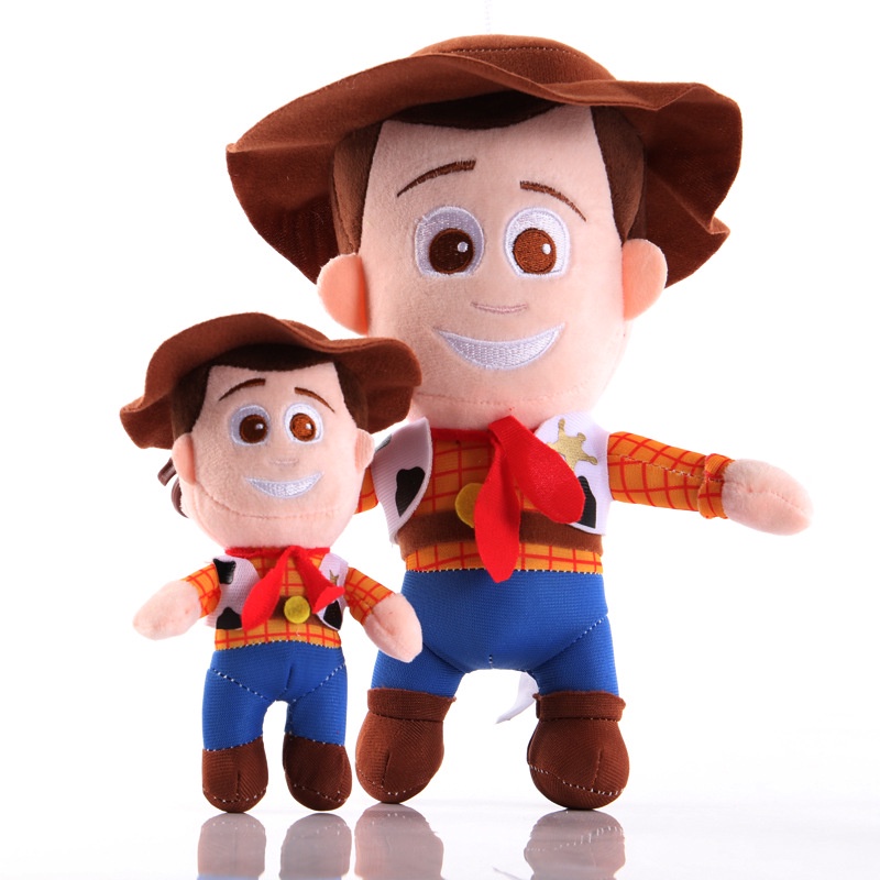 Mainan Boneka Stuffed Plush Disney Woody Buzz Lightyear Jessie 15-25CM Untuk Hadiah Ulang Tahun Anak