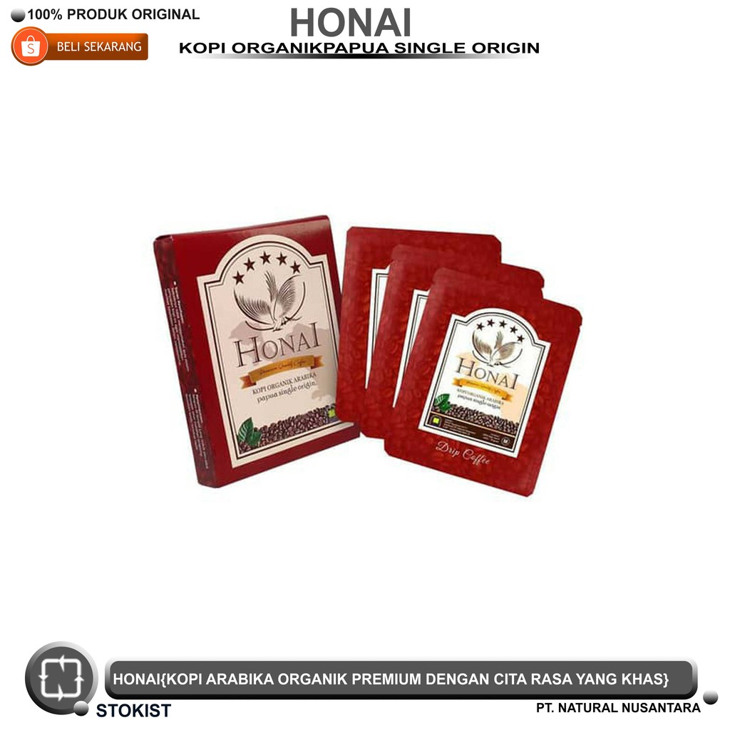 

KOPI HONAI (KOPI ORGANIK PAPUA SINGLE ORIGIN)