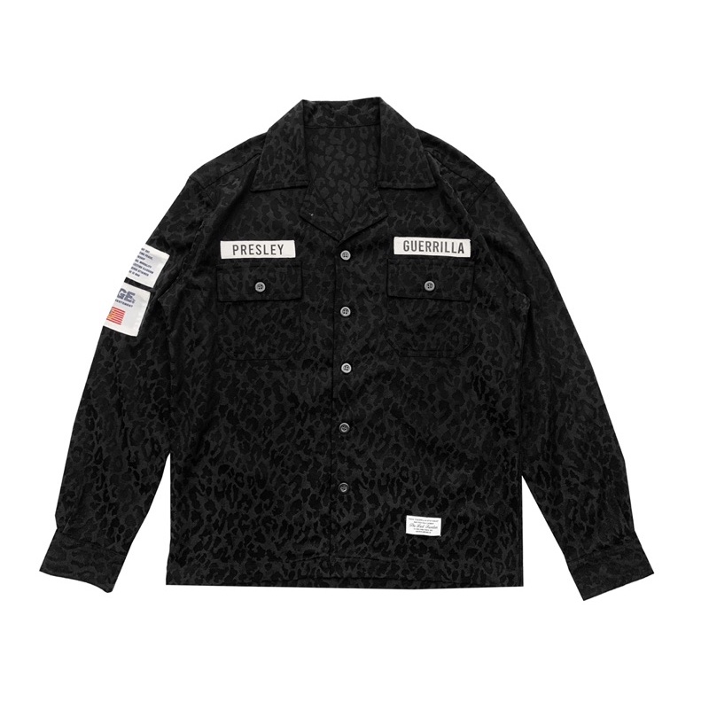 Field Fatigue Black Leopard Shirt