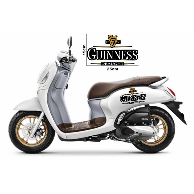 STIKER GUINNESS BODY MOTOR ALL MATIC