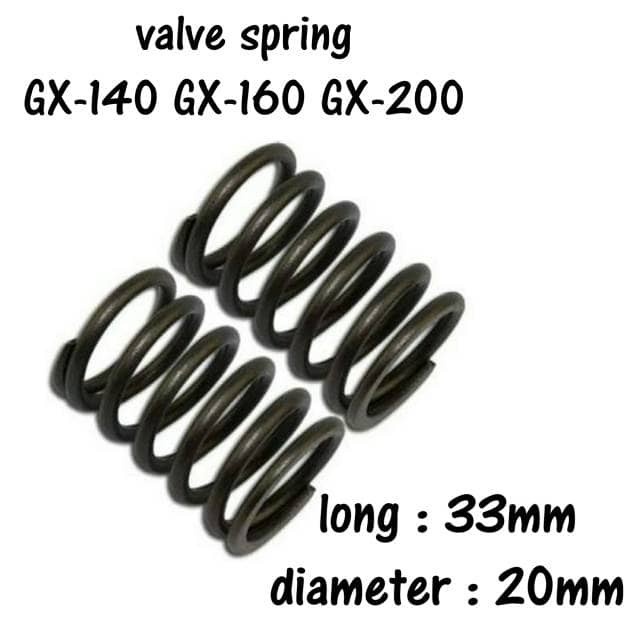valve spring GX-160 GX-200 mesin engine honda genset jenset water pump pompa air 4 tak bensin murni 
