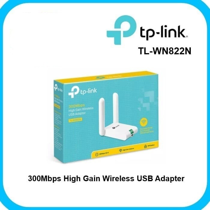 TP-LINK TL-WN822N 300MBPS HIGH GAIN WIRELESS USB ADAPTER WIFI