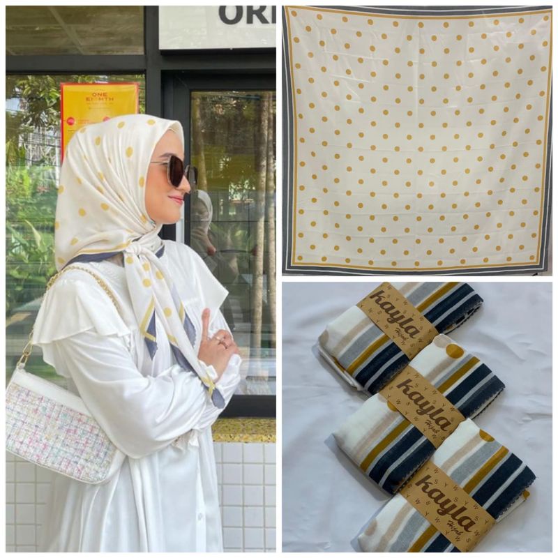 voal motif polkadot | scarf motif / hijab /jilbab voal motif polkadot premium (scarf dotty)