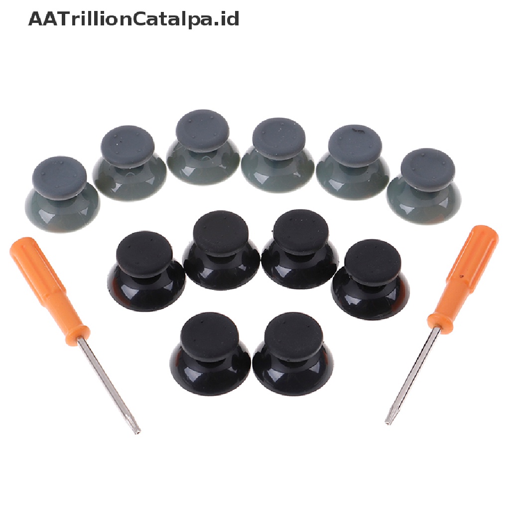 7pcs / set Cap Thumbstick Analog 3D Untuk Perbaikan XBOX360