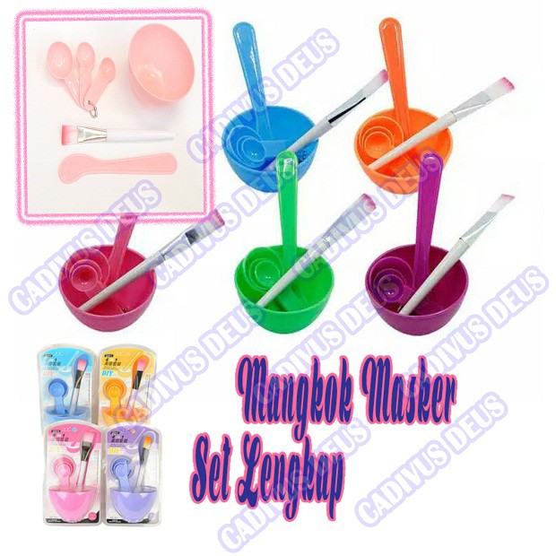 MANGKOK MASKER SET - MANGKUK SET MASKER