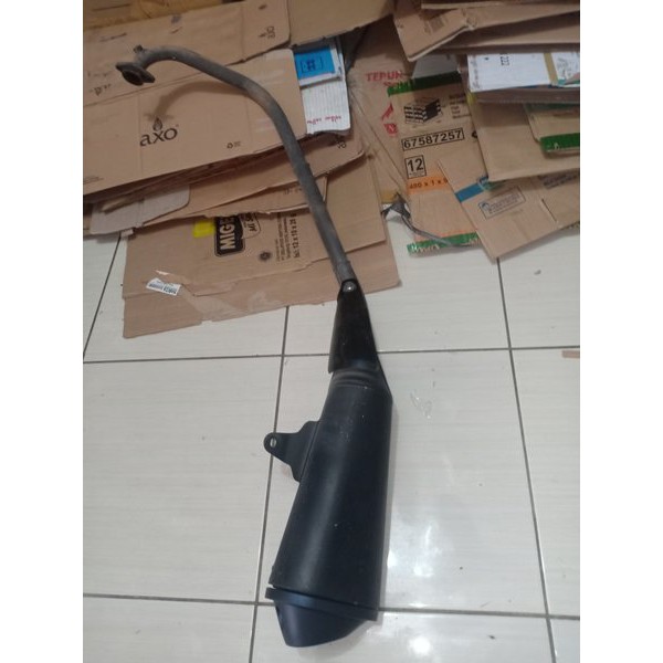 knalpot kenalpot standar Suzuki gsx original copotan