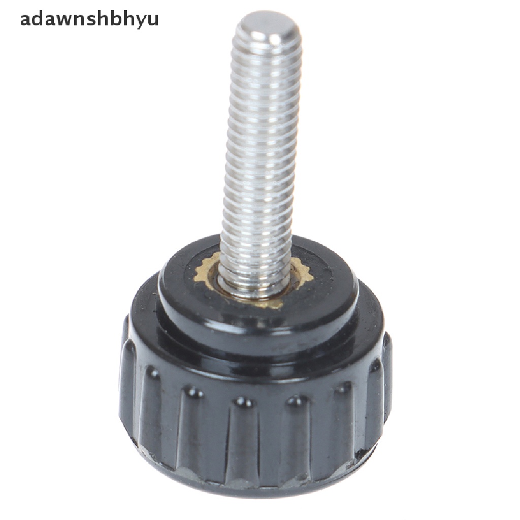 Adawnshbhyu M4 M5 knurled Nylon Bulat Gagang Kepala Plastik Thumb Screw Bakelite