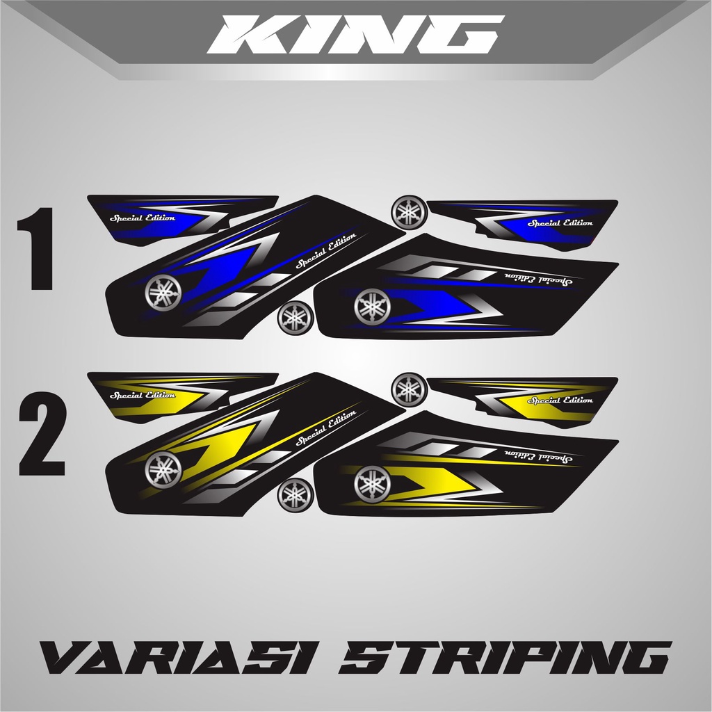 STICKER VARIASI MOTOR RX KING/ VARIASI MOTOR RX KING STICKER VARIASI STRIPING