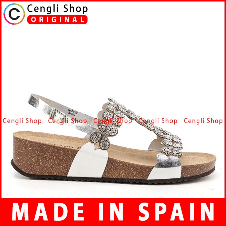 SANDAL SLIDE KULIT GRUNLAND WANITA ORIGINAL SLINGBACK BRANDED GRW23