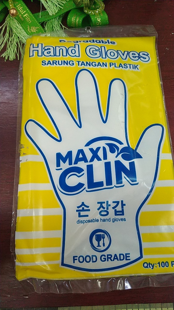 Sarung Tangan Plastik Isi 100 Pcs / Hand Gloves