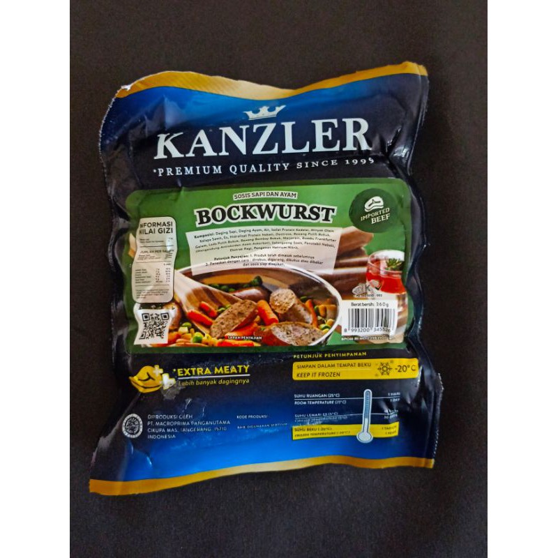 

Kanzler Bockwust 360 gr