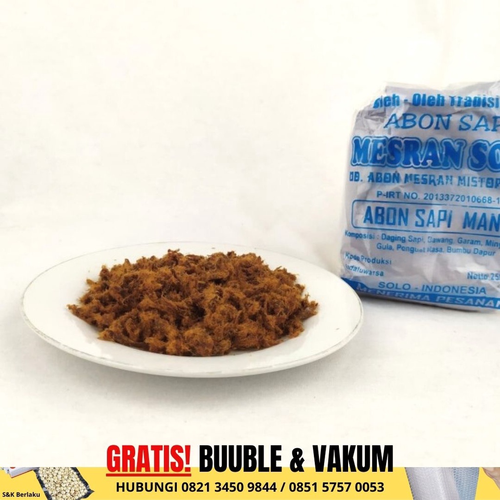 

Abon Mesran Abon Sapi - Kuliner Soloo