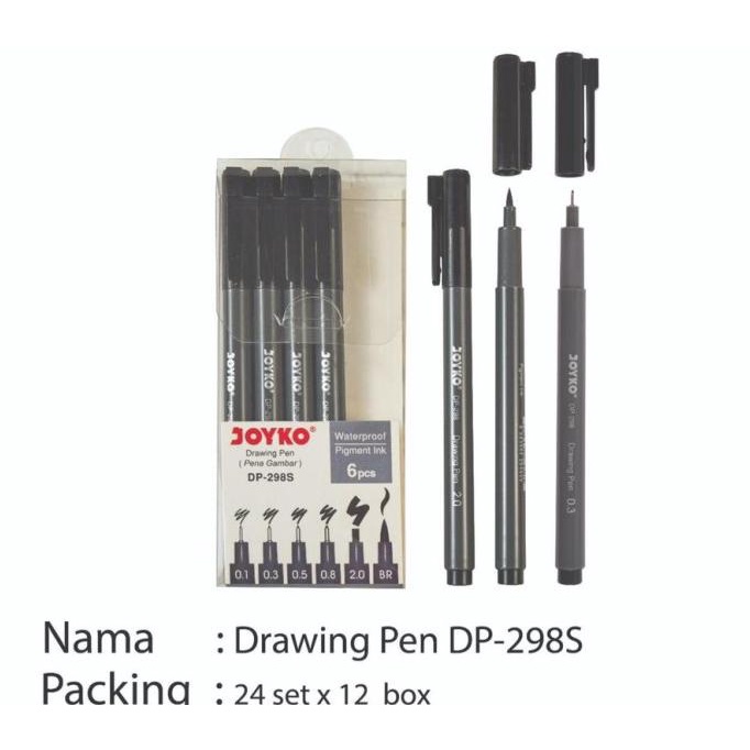 

Produk Terbaik] DRAWING PEN SET DP-298S