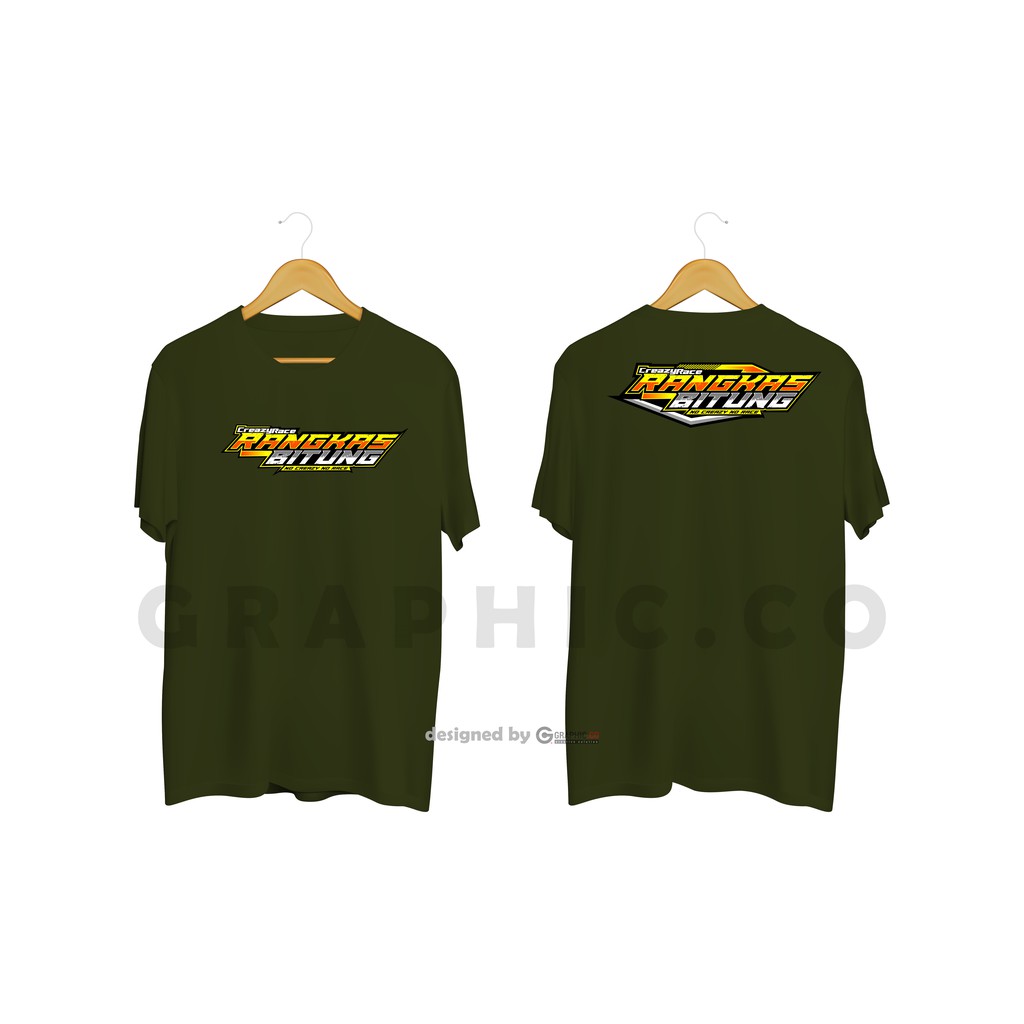 kaos racing balap nomor star sablon custom SATUAN DTF