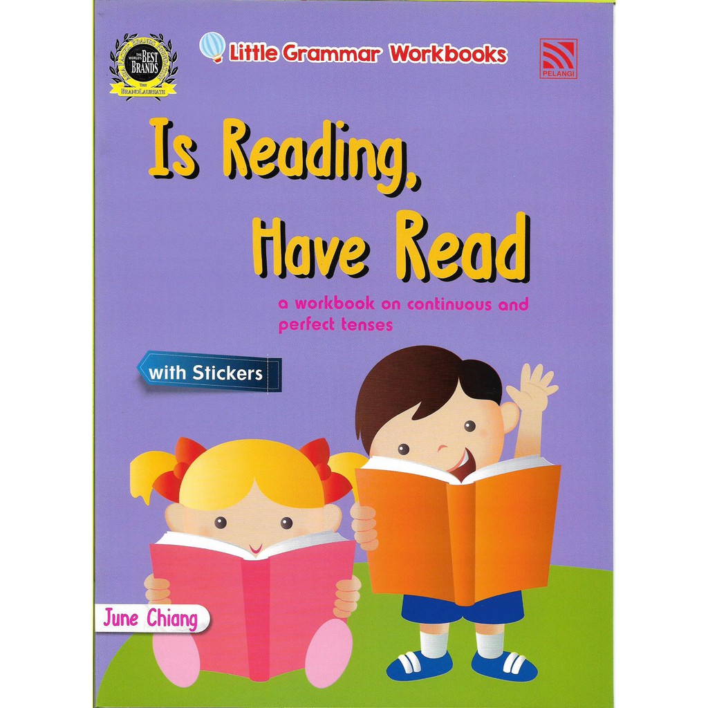 Little Grammar : Little Grammar Workbooks (With Sticker) Series No 21 - 30-IS READING  HAVE REA