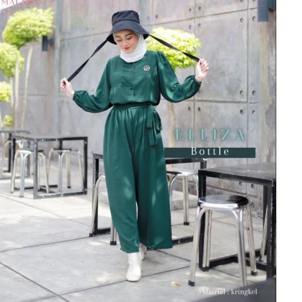 Paling Diminati.. elliza one set original mafaza moeslim || one set murah