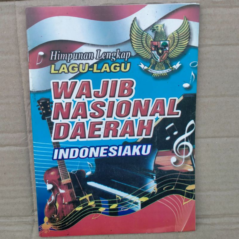 

GROSIR BUKU HIMPUNAN LENGKAP LAGU WAJIB NASIONAL DAERAH INDONESIA