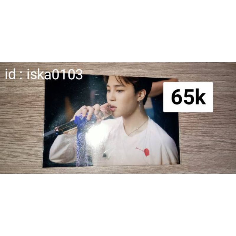 postcard memo 2019 bluray jimin