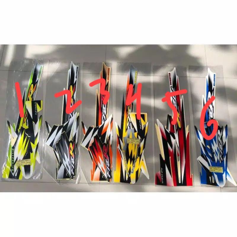 Striping Sticker Yamaha F1ZR Milenium