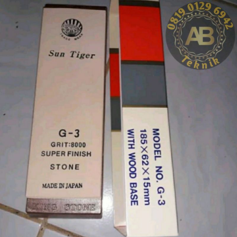 Batu asah grit#8000 Sun tiger original sharpening stone batu asahan batu pengasah batu asah pisau