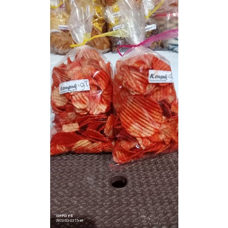 

Krupuk talas balado