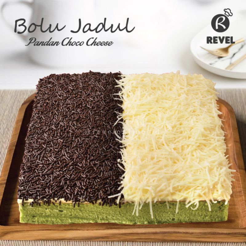 

Bolu Jadul Pandan Choco Cheese